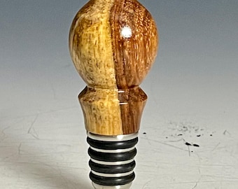 Wine Stopper / Bottle Stopper Stainless with Indian Rosewood