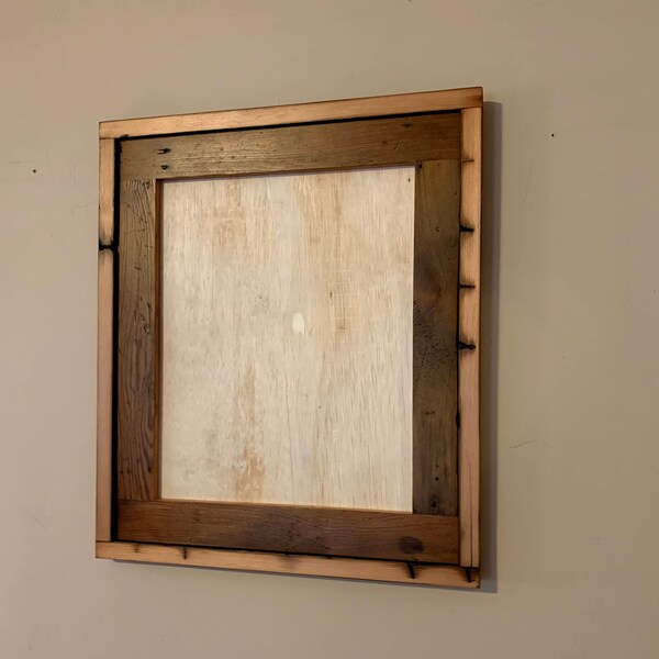 Reclaimed Wood Frame Etsy