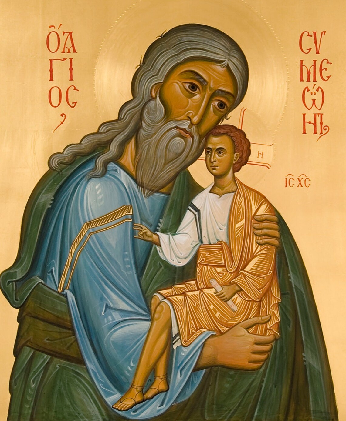 Simeon the GodReceiver Orthodox Russian Byzantine Christian Etsy