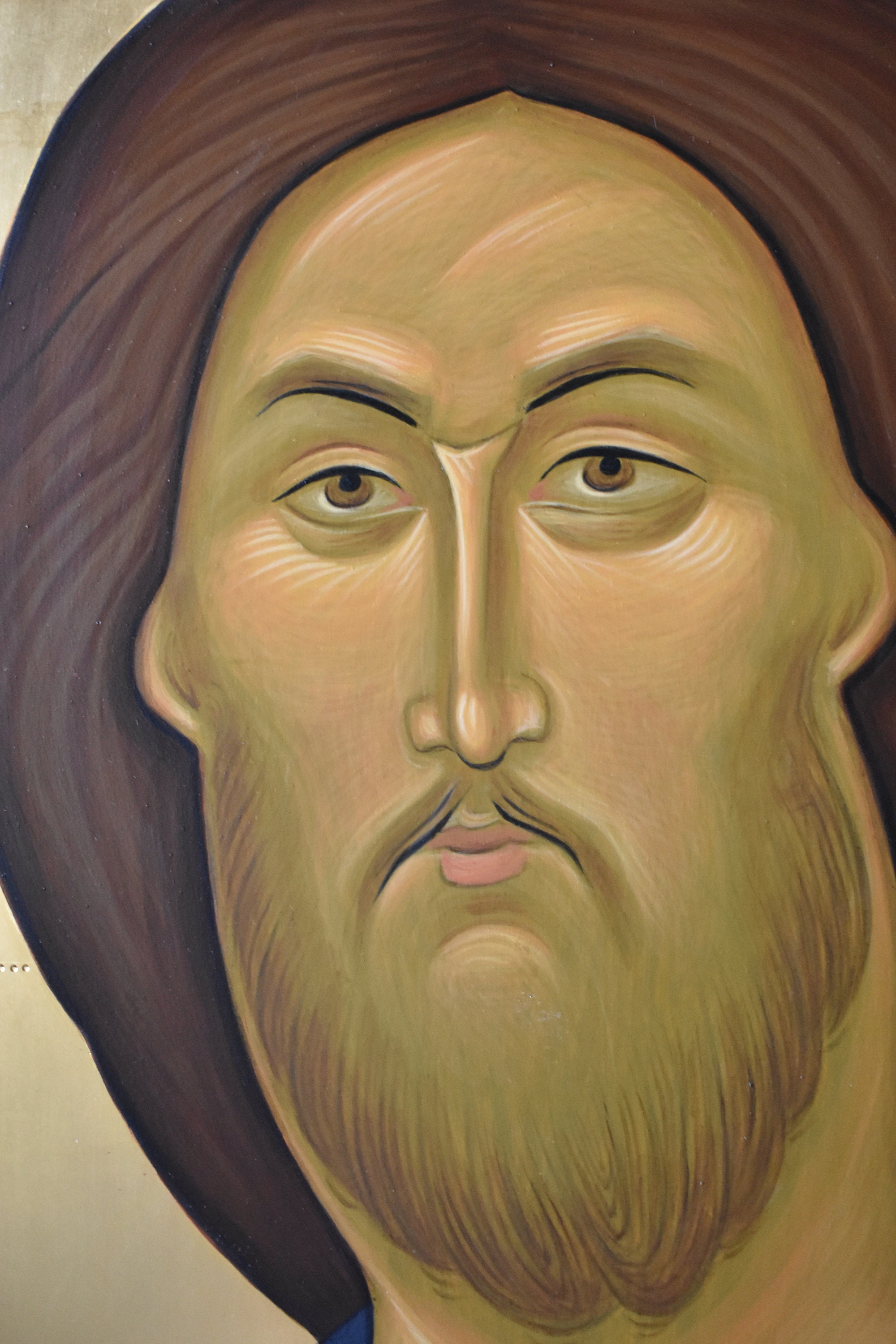 Icoon Jezus Christus met boek - Curiosa en Kunst.nl
