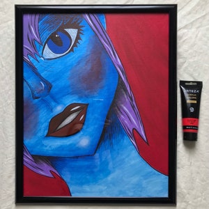 MISUNDERSTOOD. An acrylic pop art painting.