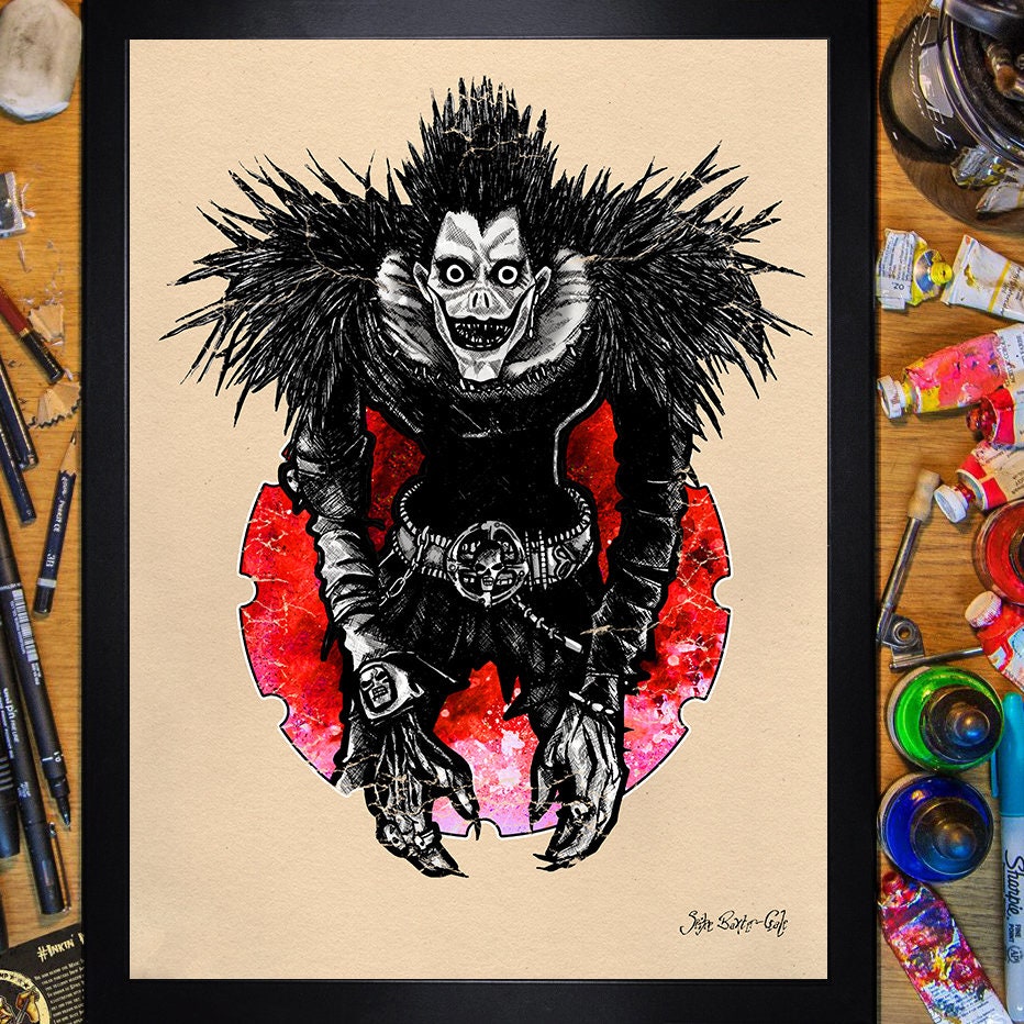 Korrekt Neffe Gr te Death Note Ryuk Ohrring Nebel Schleim Sympton