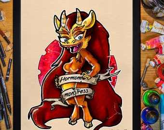 Connie (Hormona de Boca Grande Monstress)