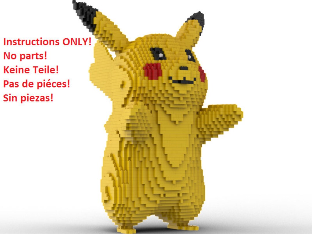 pikachu mini lego