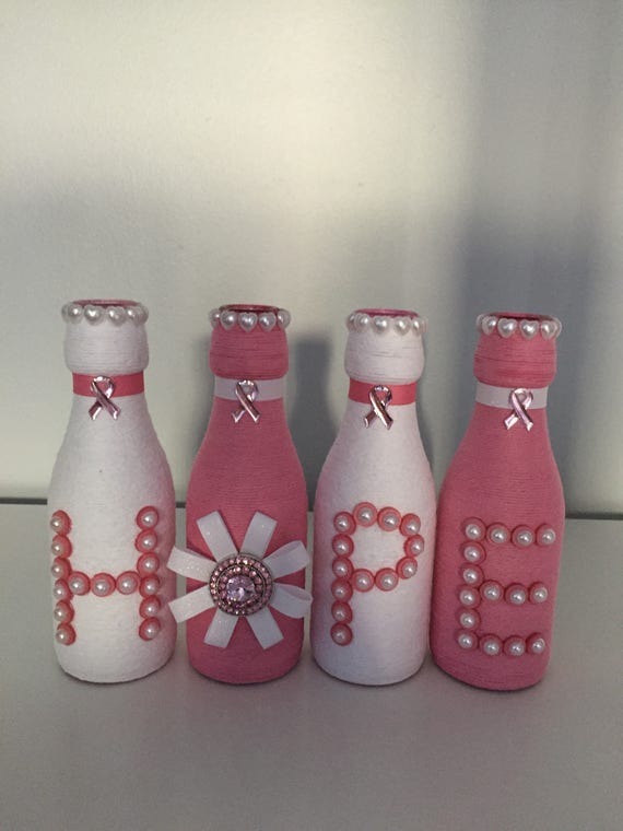 breast cancer awareness wine bottle Krod mandoon xxx