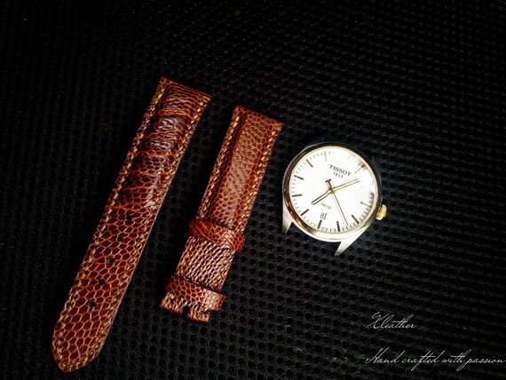 ostrich leg watch strap