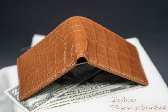 Designer alligator wallet hotsell