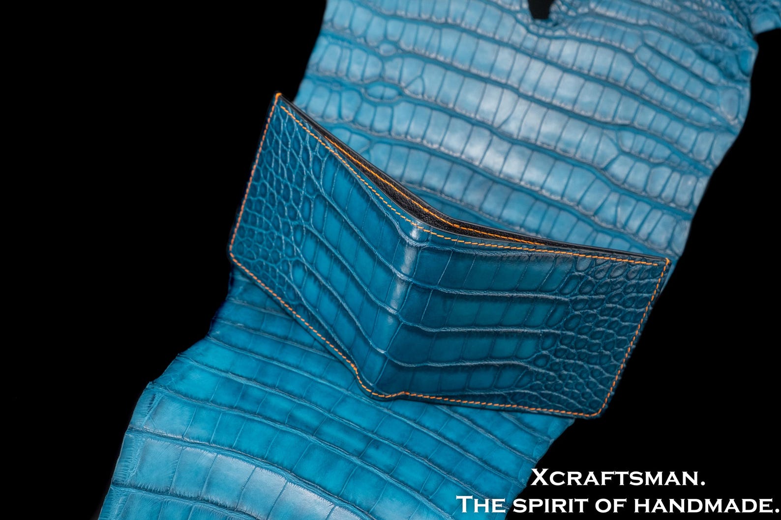 Alligator Wallet With Genuine Python Leather Interior, Bespoke Wallet ...