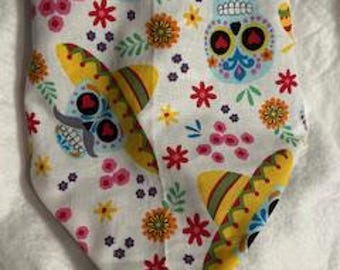 bandana per cani con elastico per capelli