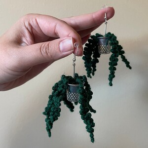 Fern Plant Earrings