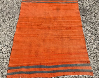 4x15 Teppich Vintage türkischer Kilim Handgefertigte Wolle, Kilim Teppich, 100x150 cm, Teppich für Schlafzimmer, Teppich für Küche,