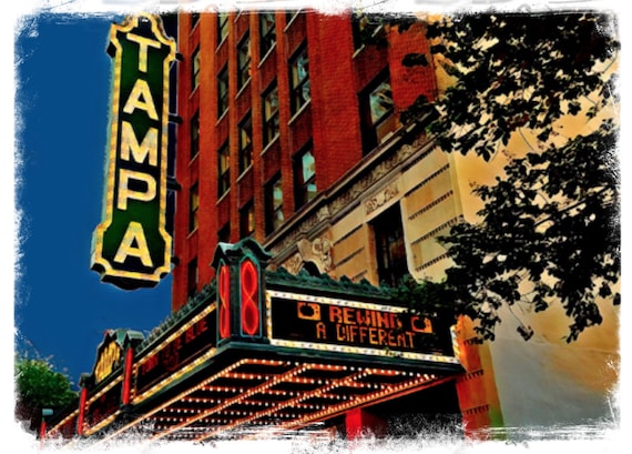 Custom Art Prints Of Tampa Featuring The University Of Tampa Etsy