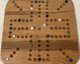 Tablero de Agravación, NOGAL NATURAL (NW-4), para cuatro jugadores