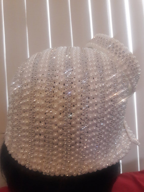 small white church hats