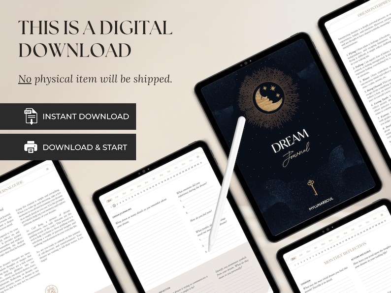 Digital Dream Journal: Daily Interpretation & Reflection (PDF) imagen 9