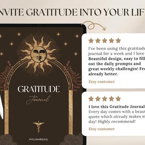 Digital Gratitude Journal | 5-Minute Daily Morning and Night Routine for iPad, GoodNotes | Mindfulness, Wellness and Manifestation Planner image 9