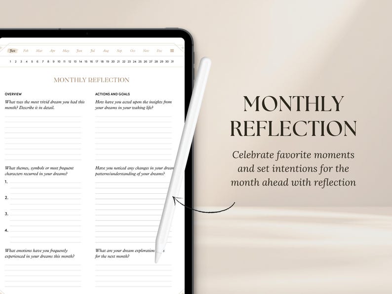Digital Dream Journal: Daily Interpretation & Reflection (PDF) imagen 4