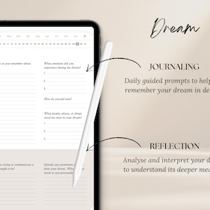 Digital Dream Journal: Daily Interpretation & Reflection (PDF) imagen 3
