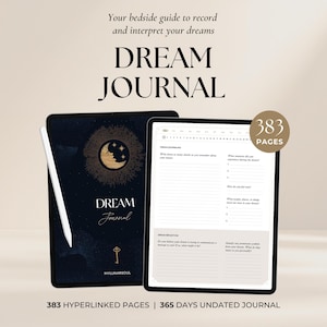 Digital Dream Journal: Daily Interpretation & Reflection (PDF)
