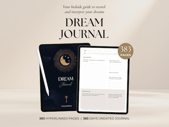 Digital Dream Journal: Daily Interpretation & Reflection (PDF)
