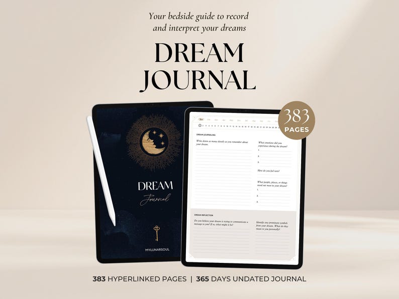 Digital Dream Journal: Daily Interpretation & Reflection (PDF) imagen 1