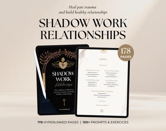 Shadow Work Relationships Journal: Healing Prompts & Exercises for Healthy Relationships (Digital Workbook)