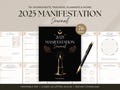 2025 Manifestation Journal | Yearly Intentions Visioning Workbook | Vision Board, Law of Attraction | Grimoire Journal | Printable Planner product logo