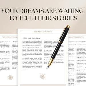 Digital Dream Journal: Daily Interpretation & Reflection (PDF) imagen 6