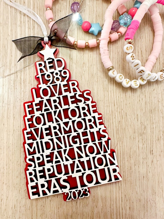テイラースウィフト　オーナメント テイラースウィフト オーナメント Swiftie Christmas Ornament - Etsy
