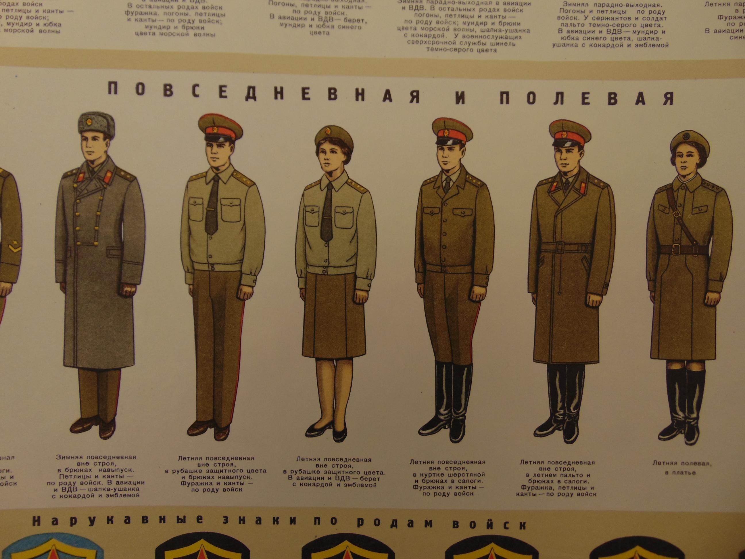 Soviet Russian Poster MILITARY Army Warrant Officer Extended - Etsy