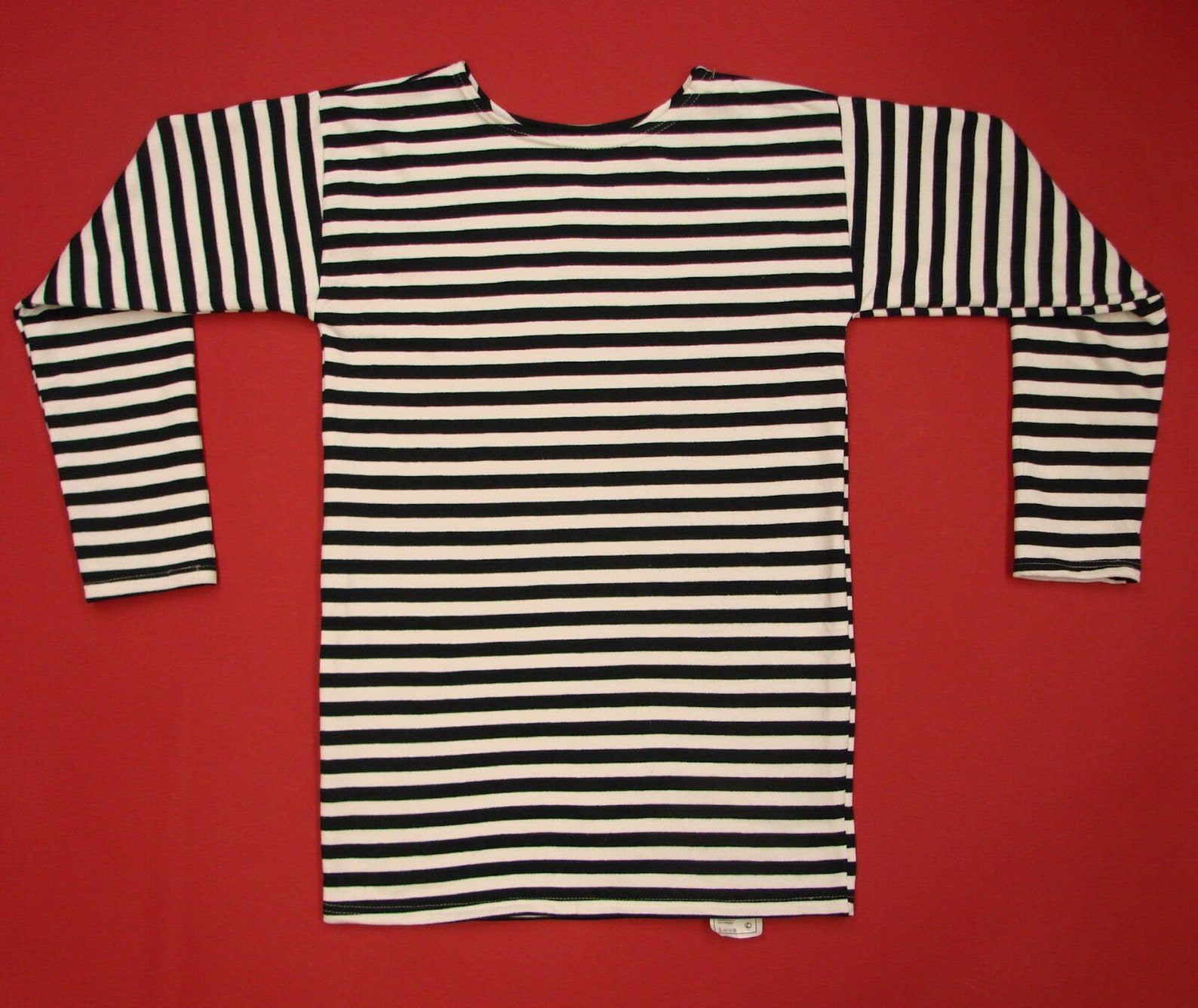 Russian Telnyashka Shirt Black Striped WINTER Type 100% Cotton - Etsy