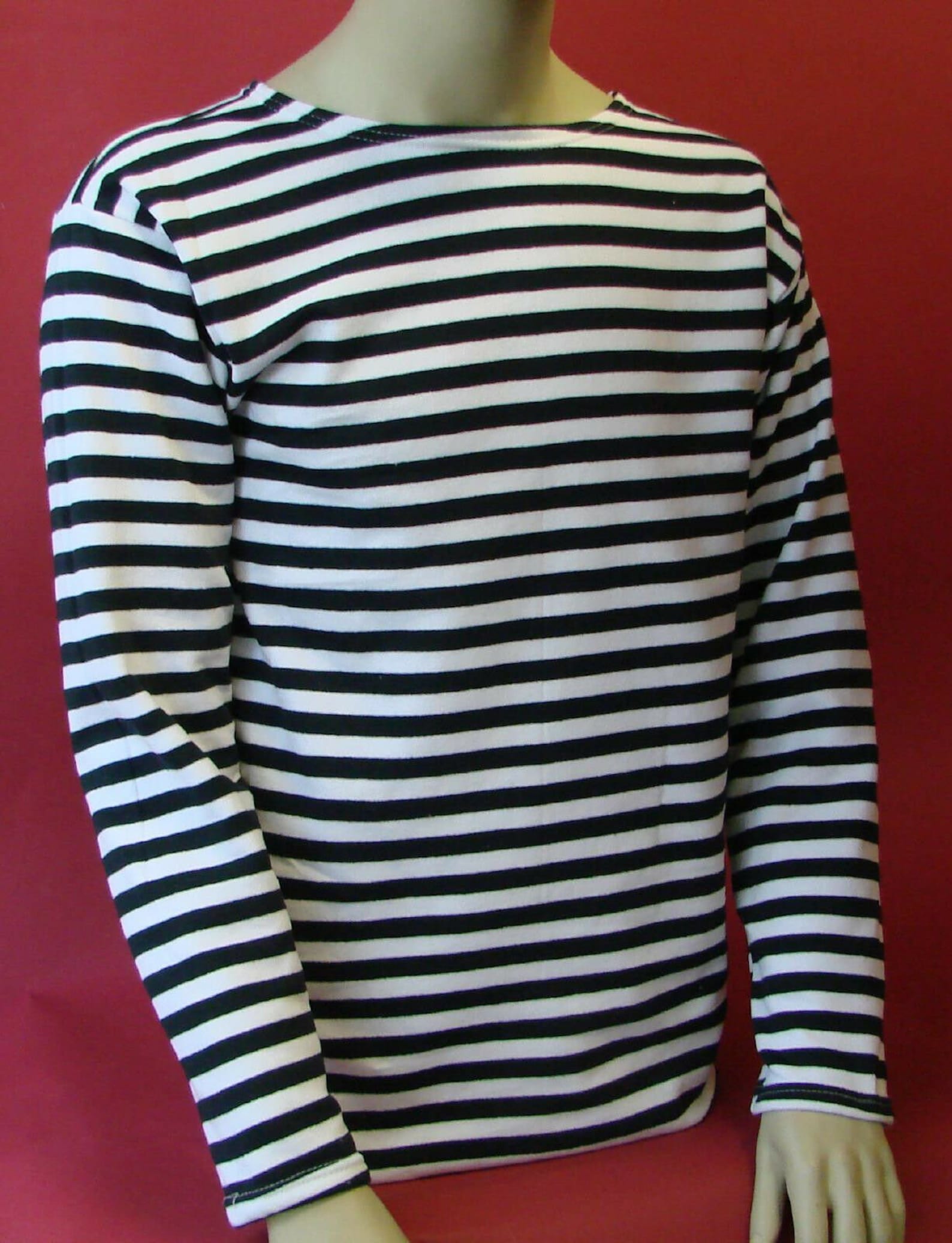 Russian Telnyashka Shirt Black Striped WINTER Type 100% Cotton - Etsy