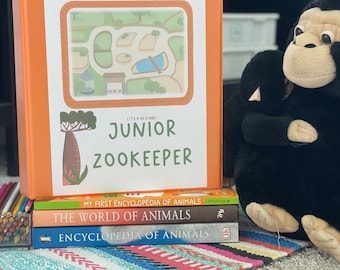 Junior Zookeeper Research Guide - Homeschool Curriculum - Writing Curriculum - Science Curriculum