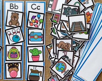 Beginning Sound Alphabet Matching Cards | Preschool - Kindergarten Learning Printables