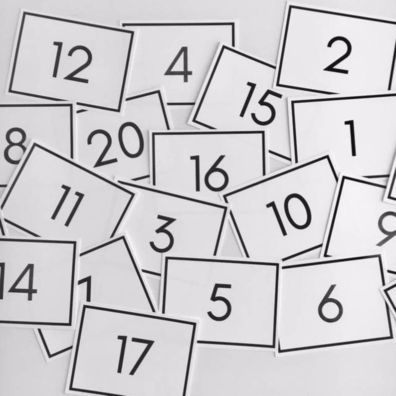 Alphabet and Number Bingo with Flashcards Printable Preschool & Kindergarten Learning Activity Montessori Early Learning image 8
