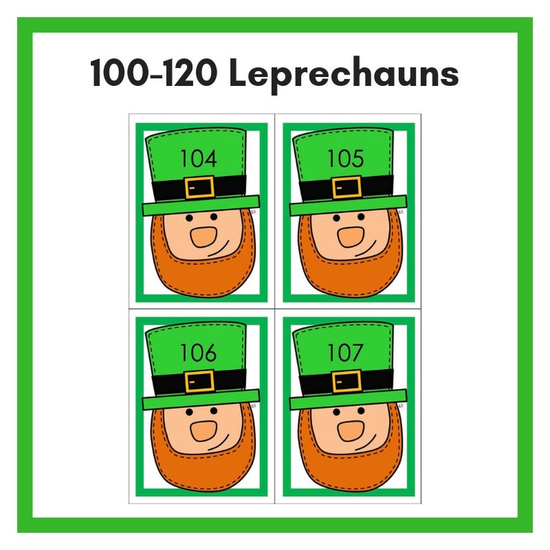 St. Patrick's Day Learning Pack Preschool and Kindergarten/1st Grade image 9