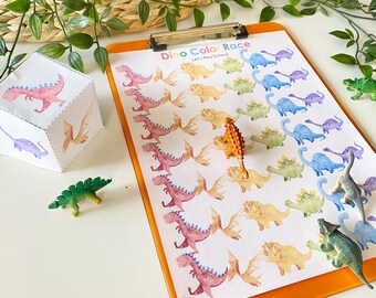 Play and Learn Dinosaur Friends, Homeschool Resources, Printables, Sight Words, Montessori, Unit Study