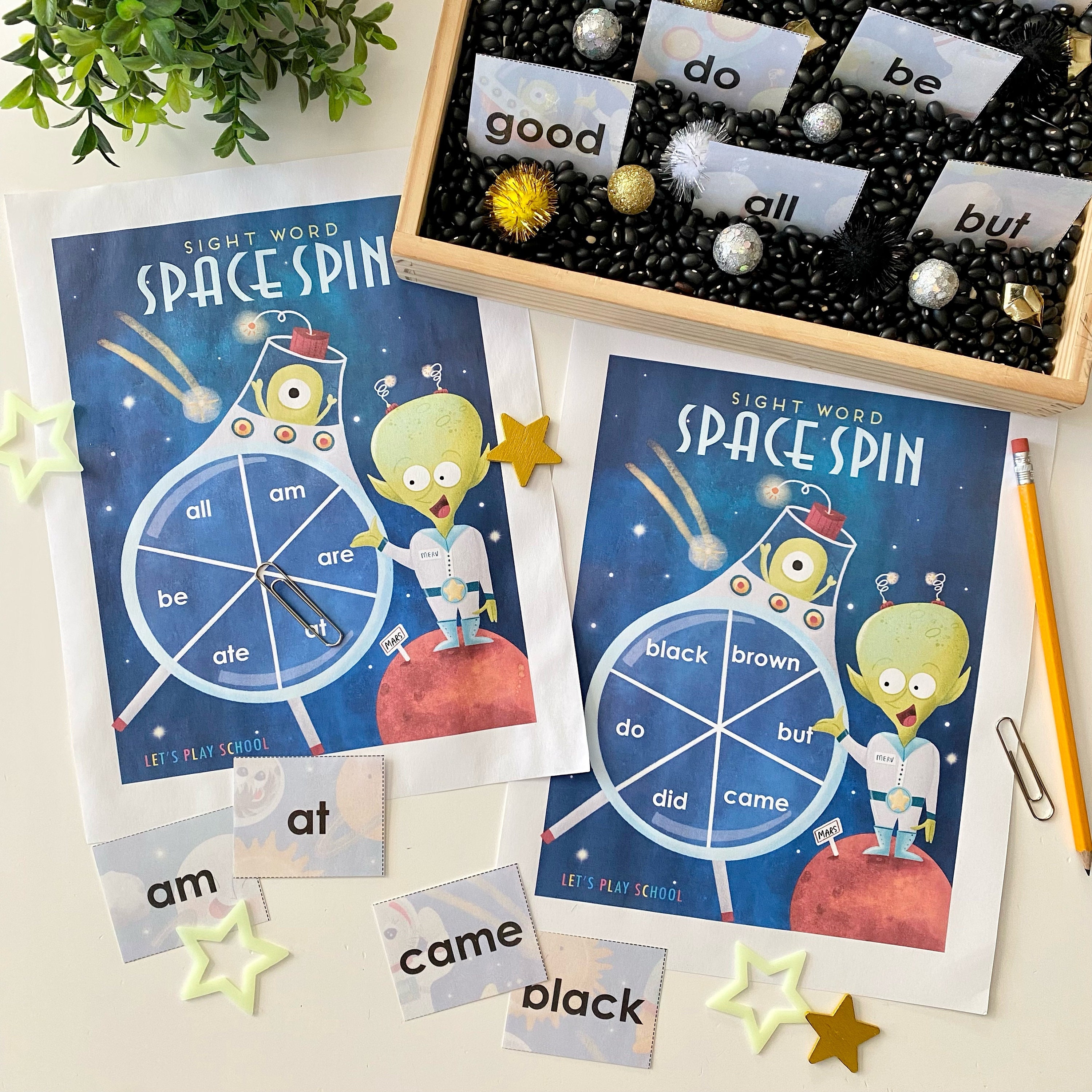 Play and Learn Blast off to Space Preschool Kindergarten - Etsy