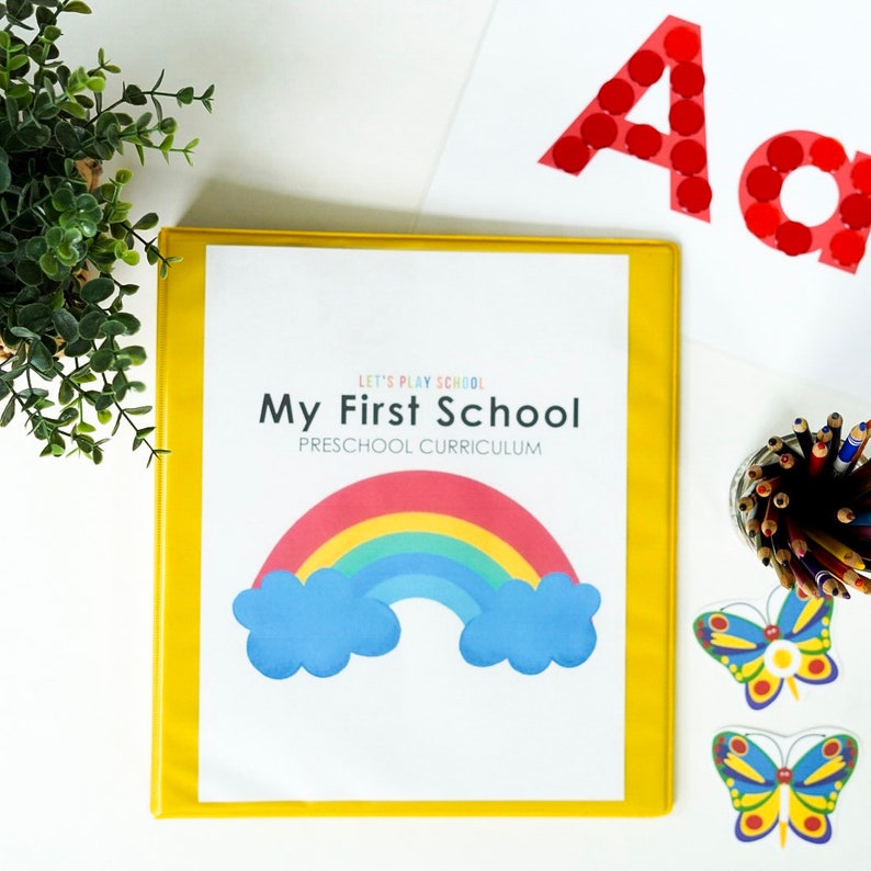My First School Preschool Curriculum, Preschool Printables, Busy Binder, Preschool Learning, Busy Book Games, Preschool Learning, Unit Study image 3