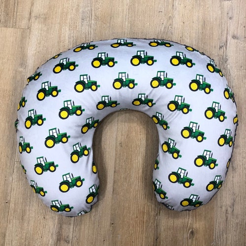 Nursing Pillow Cover ~ Tractor Farm John Deere Personalized Minky shops Nursing Pillow Cover ~ Nursing Baby Accessory