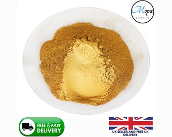Cosmetic Mica Powder Crown Gold Pigment Soap Bath Bombs Nail Art Additive