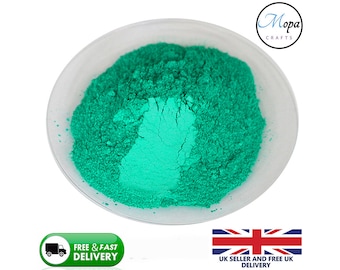 Cosmetic Mica Powder Green Persian  Pigment Soap Bath Bombs Nail Art Additive