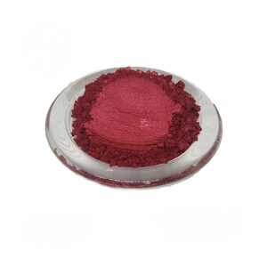 Cosmetic Mica Powder Pigment Soap Bath Bombs Nail Art Additive Burgundy