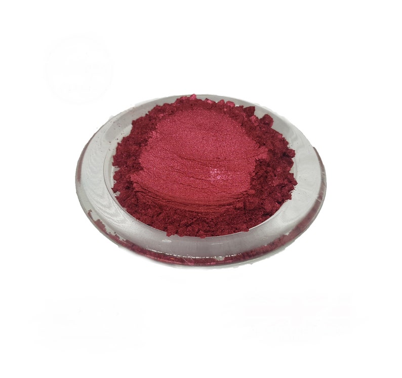 Cosmetic Mica Powder Pigment Soap Bath Bombs Nail Art Additive Burgundy