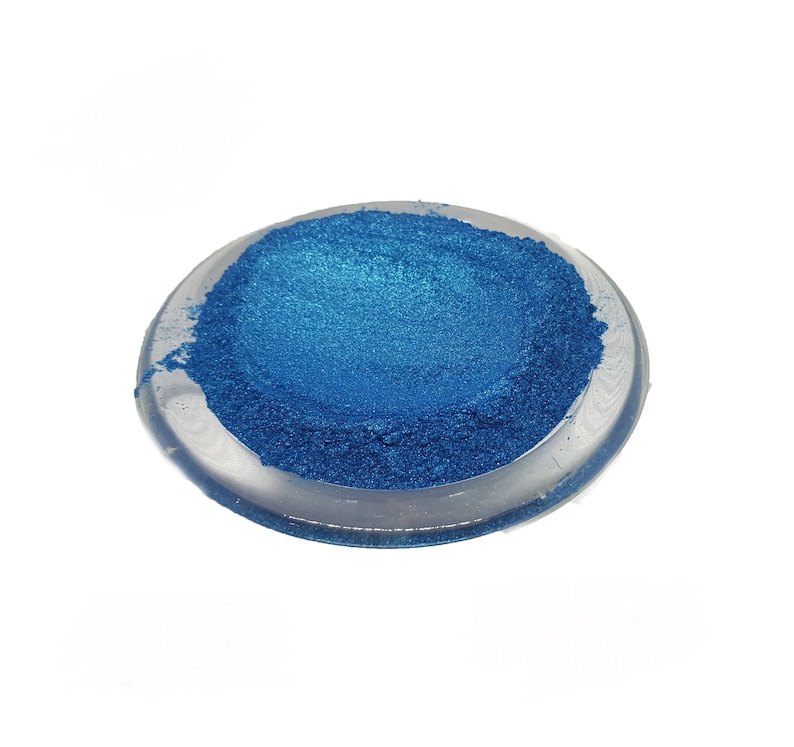 Cosmetic Mica Powder Pigment Soap Bath Bombs Nail Art Additive Ocean Blue