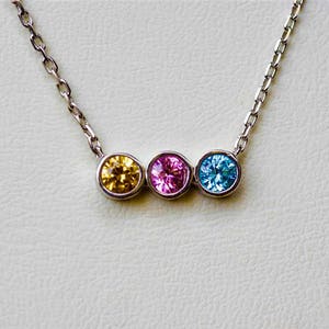 Mothers Necklace, Mothers Birthstone Necklace, Family Birthstone Necklace, Grandma Necklace, Mothers Jewelry, Gift For Mom, Mom Necklace image 4