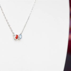 Mothers Necklace, Mothers Birthstone Necklace, Family Birthstone Necklace, Grandma Necklace, Mothers Jewelry, Gift For Mom, Mom Necklace image 6