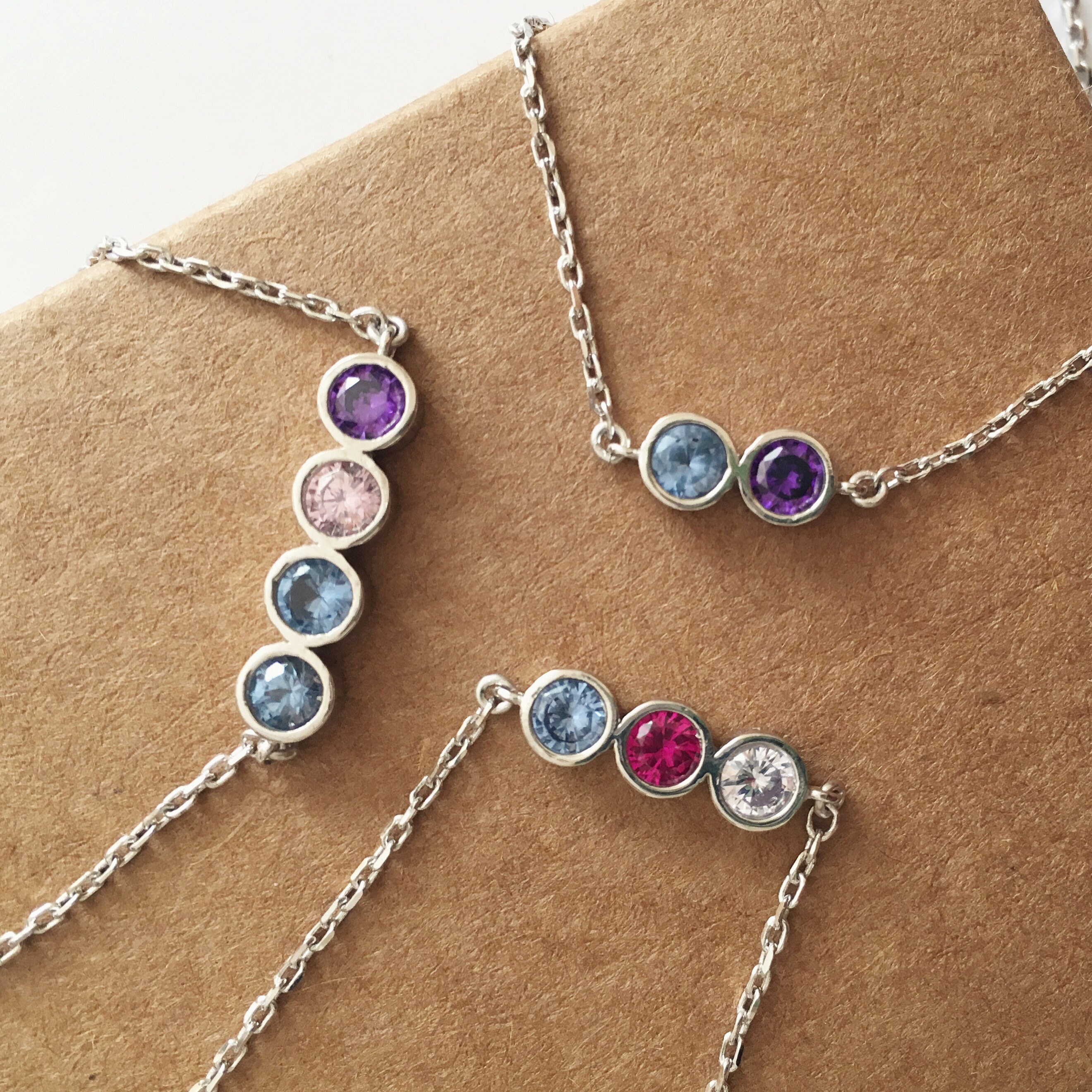 Birthstone Bracelet Mother's Bracelet Birthstone Jewelry Etsy