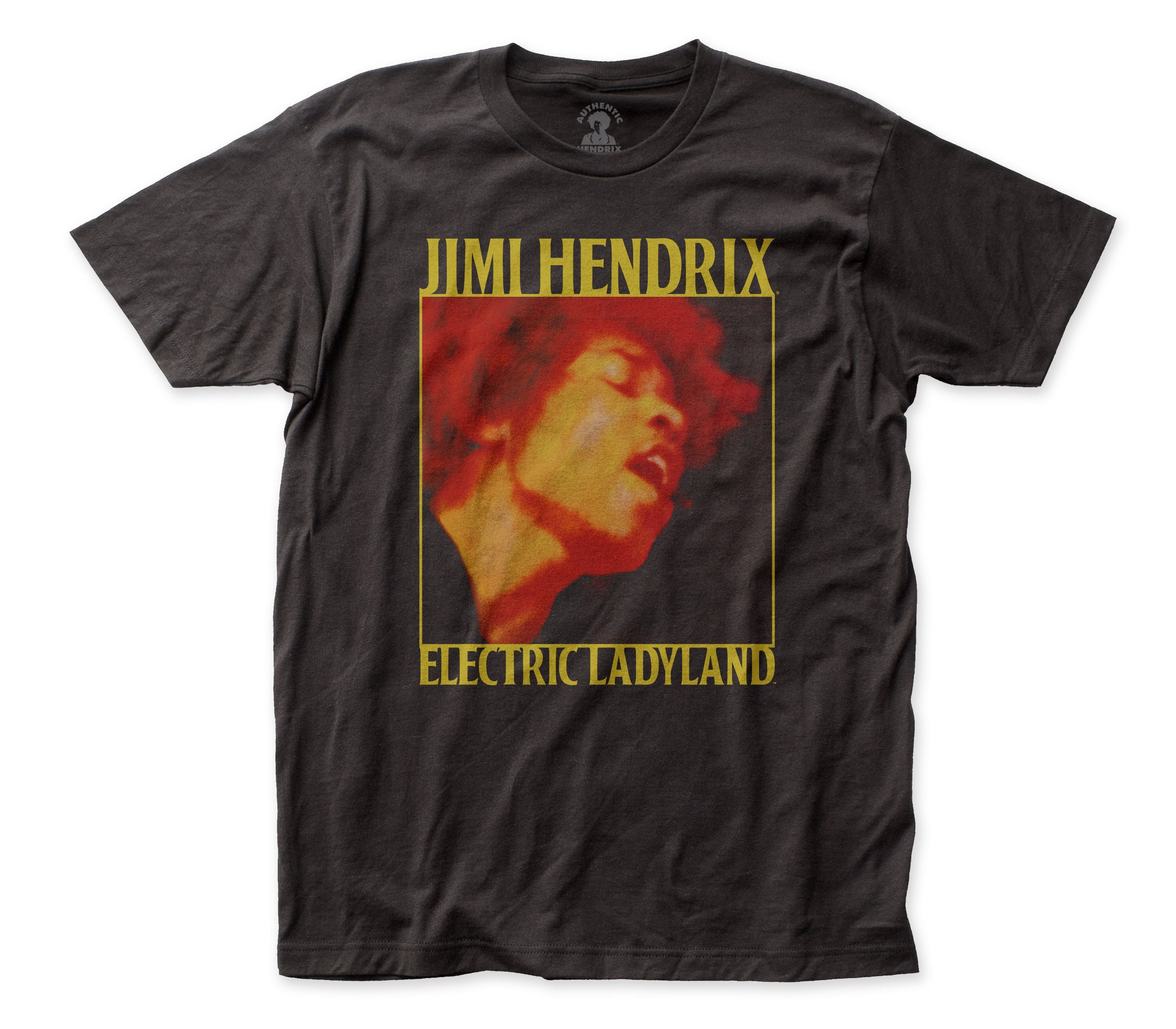 Discover Jimi Hendrix Electric Ladyland Soft Fitted 30/1 Cotton Tee