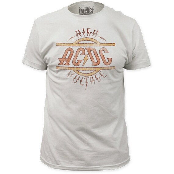 ac dc high voltage t shirt